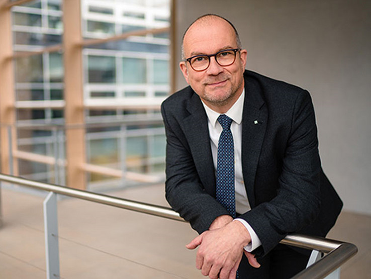 Prof. Dr. Oliver Riedel, Institutsleiter am Fraunhofer IAO