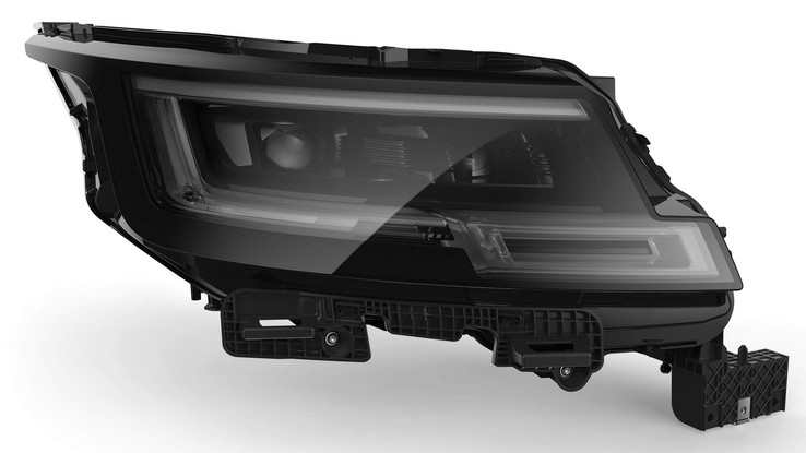 Aktuelles Entwicklungs-Highlight: der „DLP®“-LED-Scheinwerfer für den neuen Range Rover. 