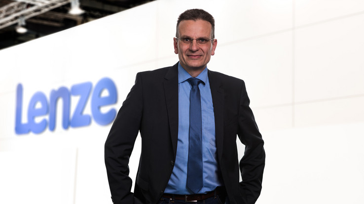 Gerd Schüler, Senior Vice President Process and Quality Management bei Lenze