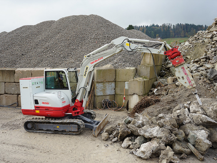Bagger TB260E von SUNCAR Bagger TB260E von SUNCAR
