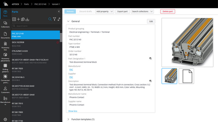 EPLAN eSTOCK - cloud-basiertes Artikelmanagementsystem EPLAN eSTOCK - cloud-basiertes Artikelmanagementsystem