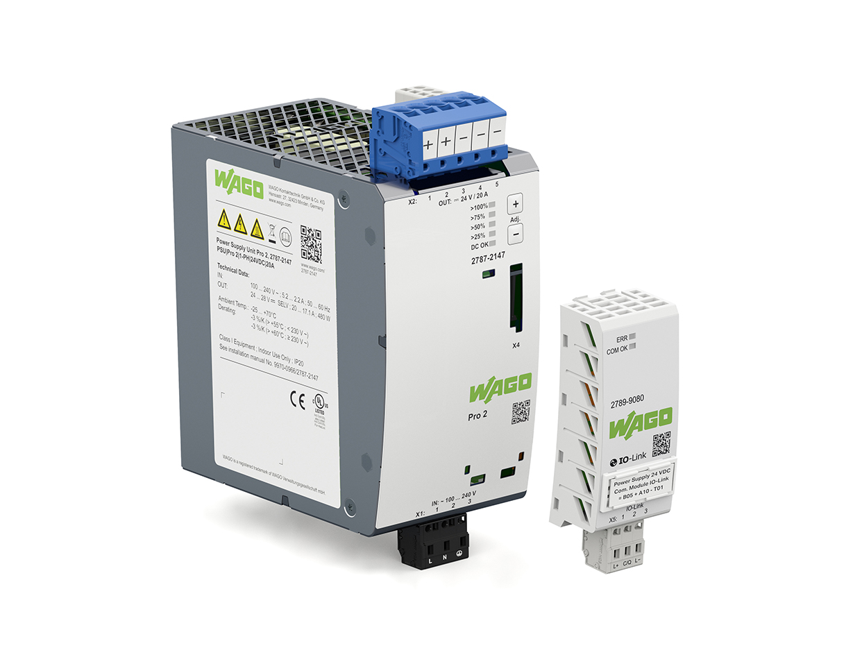 Wagos elektronische Schutzschalter für DC 24V - SPS-MAGAZIN